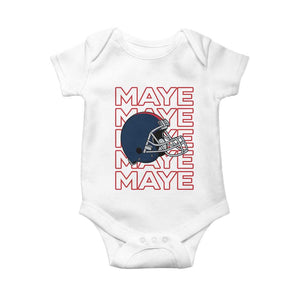 Maye Lover Baby Onesie NE Quarterback Fan Gift TS12 White Print Your Wear