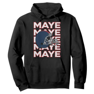 Maye Lover Hoodie NE Quarterback Fan Gift TS12 Black Print Your Wear