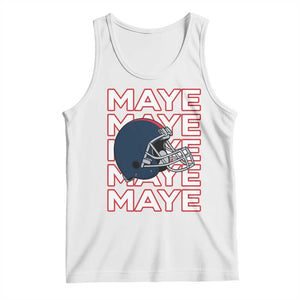 Maye Lover Tank Top NE Quarterback Fan Gift TS12 White Print Your Wear