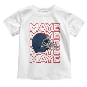 Maye Lover Toddler T Shirt NE Quarterback Fan Gift TS12 White Print Your Wear