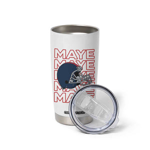 Maye Lover Tumbler Cup NE Quarterback Fan Gift TS12 Print Your Wear