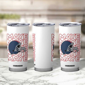 Maye Lover Tumbler Cup NE Quarterback Fan Gift TS12 Print Your Wear