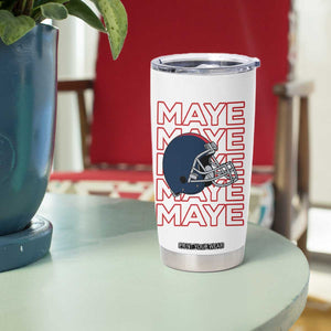 Maye Lover Tumbler Cup NE Quarterback Fan Gift TS12 Print Your Wear