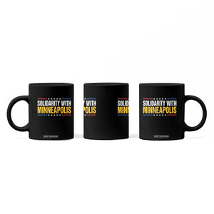 Solidarity With Minneapolis Coffee Mug Minnesota Community Support Gift TS12 Print Your Wear