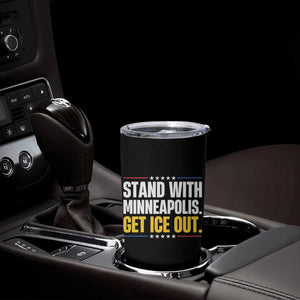 Stand With Minneapolis Tumbler Cup Minnesota Community Support Gift TS12 Print Your Wear