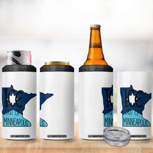 Ice Out Of Minneapolis 4 in 1 Can Cooler Tumbler Minnesota Community Support Gift TS12 Print Your Wear