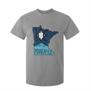 Ice Out Of Minneapolis T Shirt For Kid Minnesota Community Support Gift TS12 Sport Gray Print Your Wear