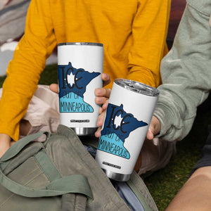 Ice Out Of Minneapolis Tumbler Cup Minnesota Community Support Gift TS12 Print Your Wear