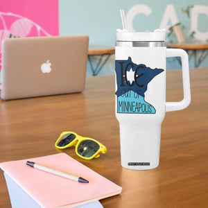 Ice Out Of Minneapolis Tumbler With Handle Minnesota Community Support Gift TS12 Print Your Wear