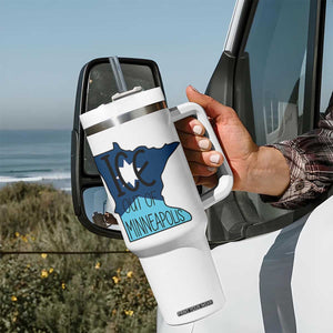 Ice Out Of Minneapolis Tumbler With Handle Minnesota Community Support Gift TS12 Print Your Wear