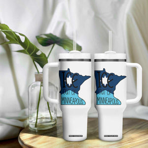 Ice Out Of Minneapolis Tumbler With Handle Minnesota Community Support Gift TS12 Print Your Wear