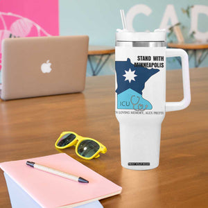 Stand With Minneapolis Tumbler With Handle In Loving Memory Of Alex TS12 Print Your Wear