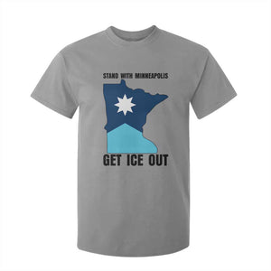 Stand With Minneapolis T Shirt For Kid Social Justice Support TS12 Sport Gray Print Your Wear