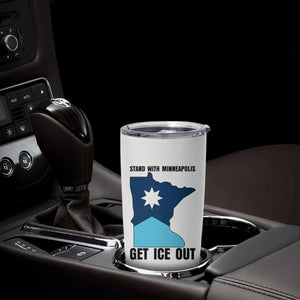 Stand With Minneapolis Tumbler Cup Social Justice Support TS12 Print Your Wear