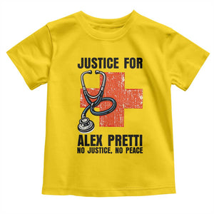 Justice For Alex Pretti Toddler T Shirt Minneapolis Support Gift TS12 Daisy Print Your Wear