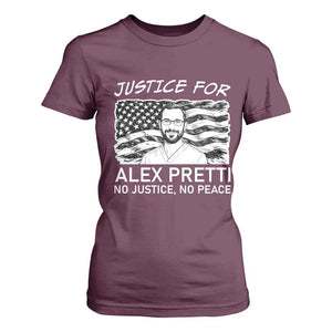 Minneapolis Strong Stand With Alex T Shirt For Women Justice And Solidarity Support Gift TS12 Maroon Print Your Wear