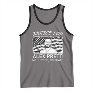 Minneapolis Strong Stand With Alex Tank Top Justice And Solidarity Support Gift TS12 Deep Heather Black Print Your Wear