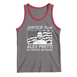 Minneapolis Strong Stand With Alex Tank Top Justice And Solidarity Support Gift TS12 Deep Heather Red Print Your Wear