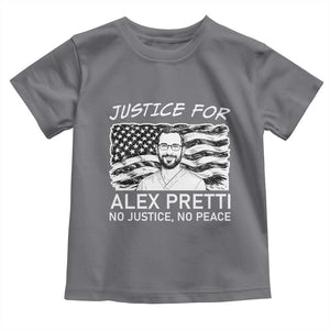 Minneapolis Strong Stand With Alex Toddler T Shirt Justice And Solidarity Support Gift TS12 Charcoal Print Your Wear