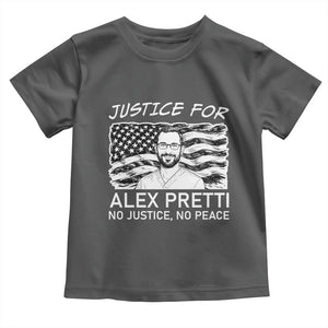 Minneapolis Strong Stand With Alex Toddler T Shirt Justice And Solidarity Support Gift TS12 Dark Heather Print Your Wear