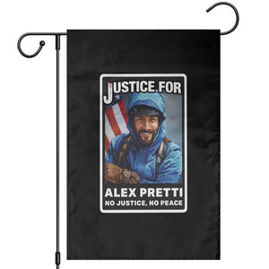 Justice For Alex Pretti Garden Flag Minneapolis USA Support Gift TS12 Black Print Your Wear