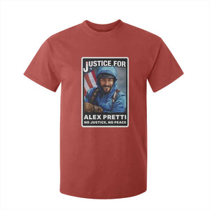 Justice For Alex Pretti T Shirt For Kid Minneapolis USA Support Gift TS12 Red Print Your Wear