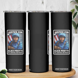 Justice For Alex Pretti Skinny Tumbler Minneapolis USA Support Gift TS12 Print Your Wear