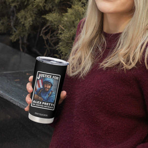 Justice For Alex Pretti Tumbler Cup Minneapolis USA Support Gift TS12 Print Your Wear