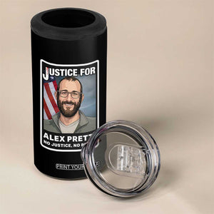 American Flag Minneapolis Support For Alex Gift 4 in 1 Can Cooler Tumbler TS12 Print Your Wear