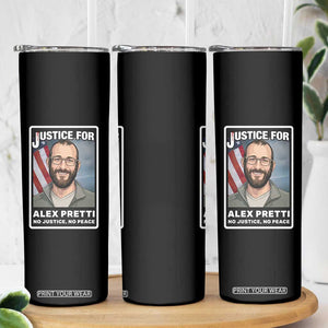 American Flag Minneapolis Support For Alex Gift Skinny Tumbler TS12 Print Your Wear