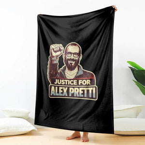 Justice For Alex Throw Blanket Minneapolis ICU Nurse Hero Support Gift TS12 Print Your Wear