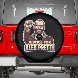 Justice For Alex Spare Tire Cover Minneapolis ICU Nurse Hero Support Gift TS12 Black Print Your Wear