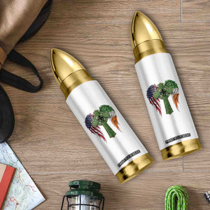 USA Flag Celtic Cross Irish American Bullet Tumbler St Patricks Day Gift TS12 Print Your Wear