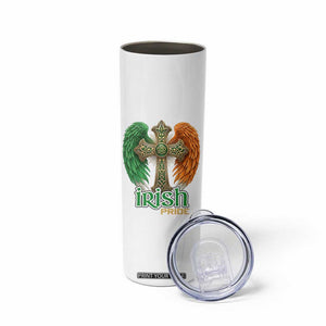 Irish Pride Celtic Cross Skinny Tumbler Christian Gift TS12 Print Your Wear