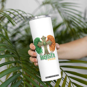 Irish Pride Celtic Cross Skinny Tumbler Christian Gift TS12 Print Your Wear