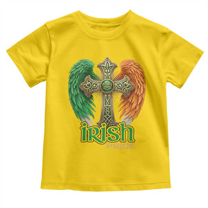 Irish Pride Celtic Cross Toddler T Shirt Christian Gift TS12 Daisy Print Your Wear