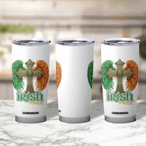 Irish Pride Celtic Cross Tumbler Cup Christian Gift TS12 Print Your Wear