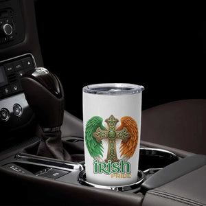 Irish Pride Celtic Cross Tumbler Cup Christian Gift TS12 Print Your Wear