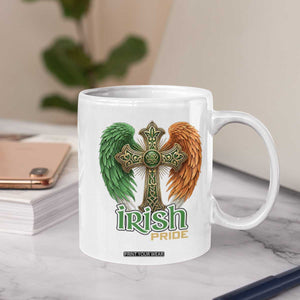 Irish Pride Celtic Cross Coffee Mug Christian Gift TS12 Print Your Wear
