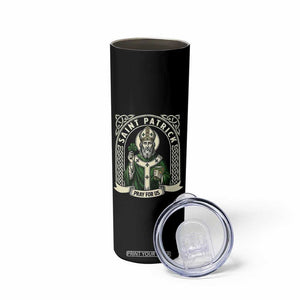 Saint Patrick Pray For Us Skinny Tumbler St Patricks Day Religious Gift TS12 Print Your Wear