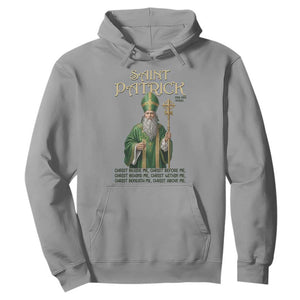 Saint Patrick Ora Pro Nobis Hoodie Irish Christian Prayer TS12 Sport Gray Print Your Wear