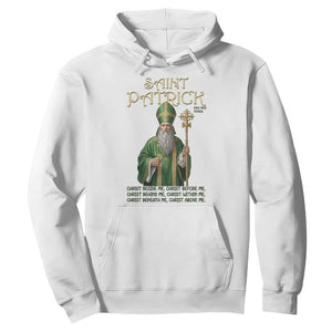 Saint Patrick Ora Pro Nobis Hoodie Irish Christian Prayer TS12 White Print Your Wear