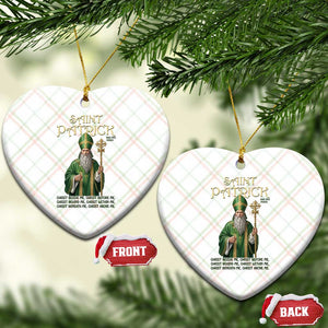 Saint Patrick Ora Pro Nobis Ceramic Ornament Irish Christian Prayer TS12 Print Your Wear
