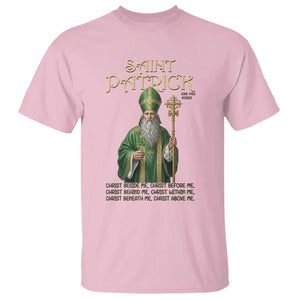 Saint Patrick Ora Pro Nobis T Shirt Irish Christian Prayer TS12 Light Pink Print Your Wear