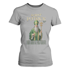 Saint Patrick Ora Pro Nobis T Shirt For Women Irish Christian Prayer TS12 Sport Gray Print Your Wear