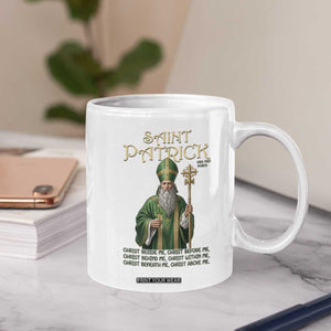 Saint Patrick Ora Pro Nobis Coffee Mug Irish Christian Prayer TS12 Print Your Wear