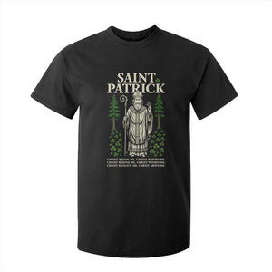 Saint Patrick Breastplate Prayer T Shirt For Kid Irish Christian Gift TS12 Black Print Your Wear