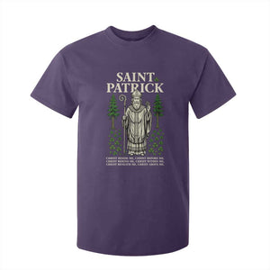 Saint Patrick Breastplate Prayer T Shirt For Kid Irish Christian Gift TS12 Purple Print Your Wear