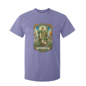 Funny Saint Patrick Go'n Git Snake T Shirt For Kid St Patricks Day TS12 Violet Print Your Wear