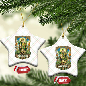 Funny Saint Patrick Go'n Git Snake Ceramic Ornament St Patricks Day TS12 Print Your Wear